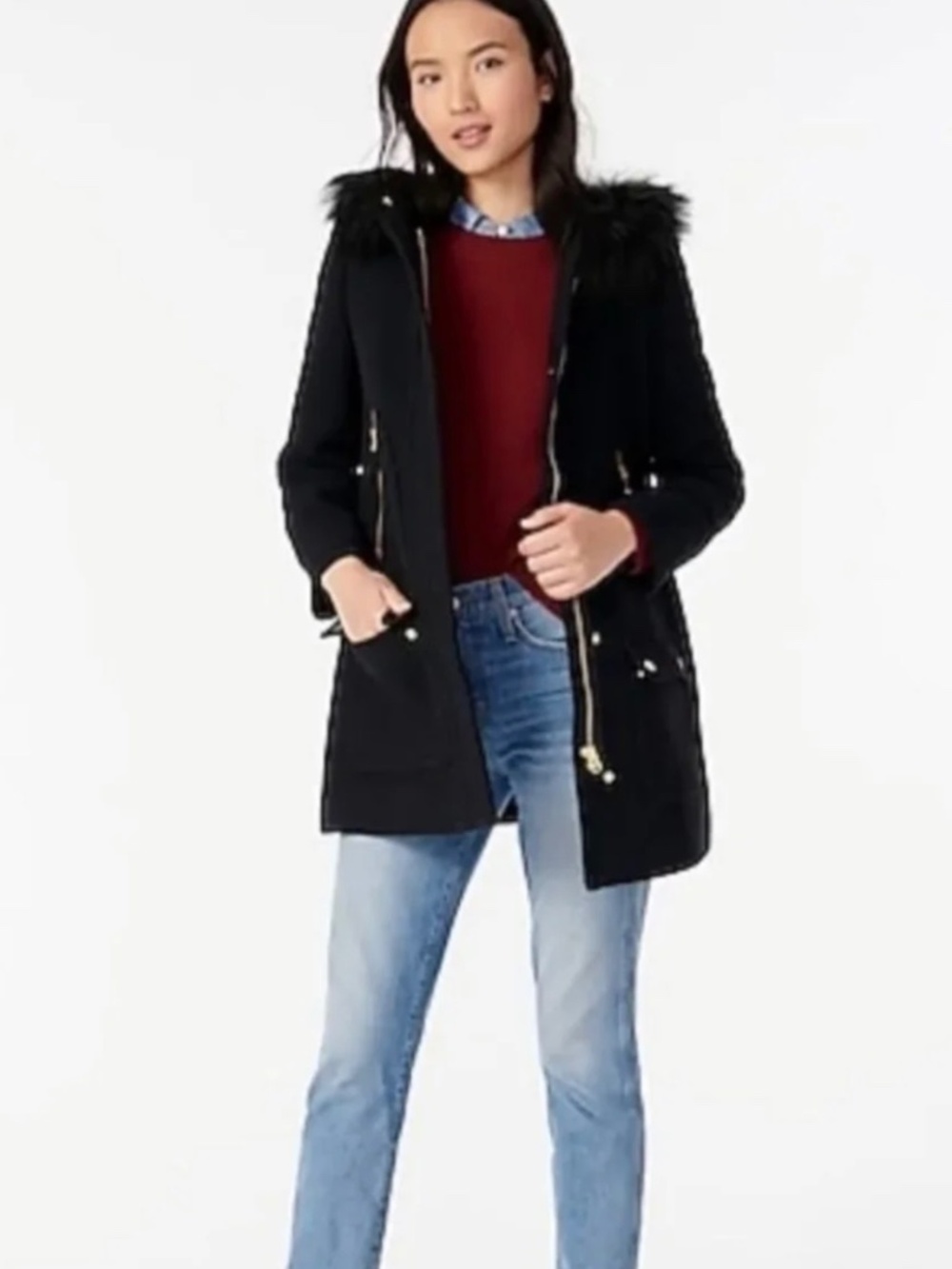 NWT JCrew Chateau parka